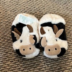 Cow slippers 